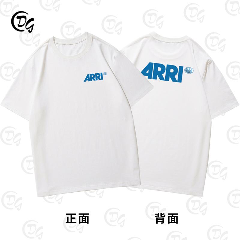 

2025 Arriflex Short Sleeve T-shirt Men s and Women s Half Sleeve Cinematography Working Clothes Summer High Quality Men Clothing 4XL