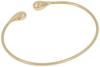 LIQUID METAL Gold Tone Stainless Steel Flex Cuff SKJ1770710 [Skagen] Женский браслет,