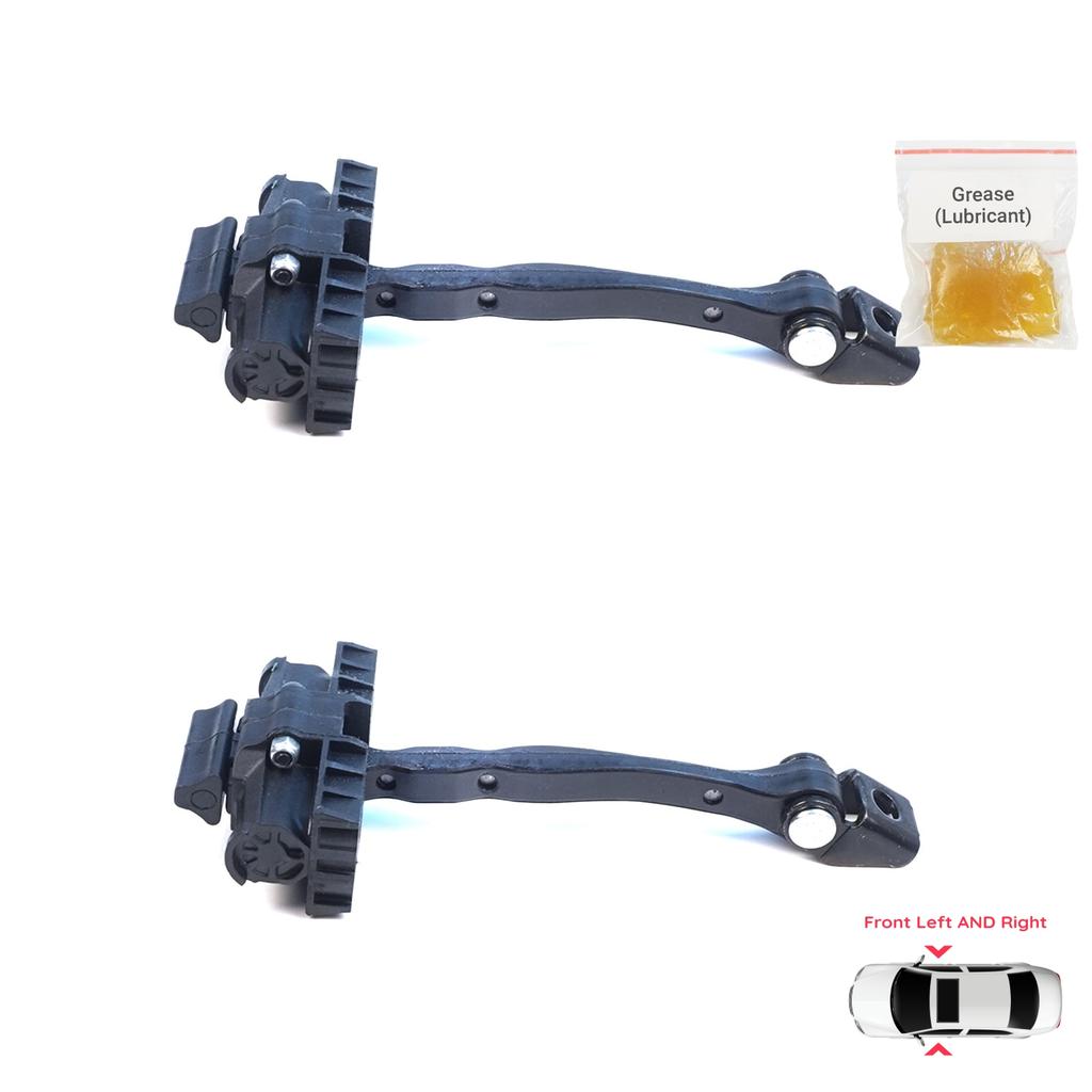 EDP1671-1 2 Pieces Front Door Hinge Brake Stop Check Assy Limiter Strap for VW ID.4 E21 ID.5 E39  Q4 e-tron F4N F4B 11A837249A