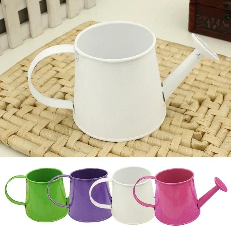 Blumentopf Mini Gießkanne Zinn Blumen Heimdekoration Kleiner Eimer Blumenarrangement Sukkulentenpflanzung Topfpflanzen