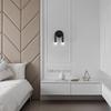 Nordic Minimalist Wall Mounted Lamp Black Light Sconce Nightlight for Kitchen Bedside Hallway Loft