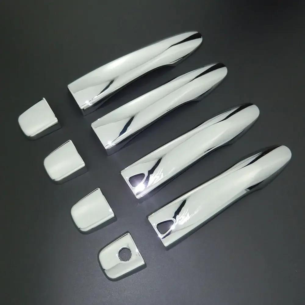 For Nissan Qashqai J11 2013-2018 ABS Chrome Side Door Handle Cover & Door Bowl Cover 2014 2015