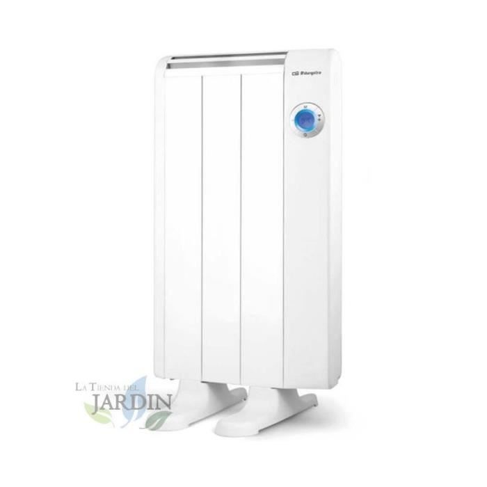 Émetteur Thermique ORBEGOZO 3 Éléments 500W - Connexion WIFI - Plage De Température 7°C À 35°C