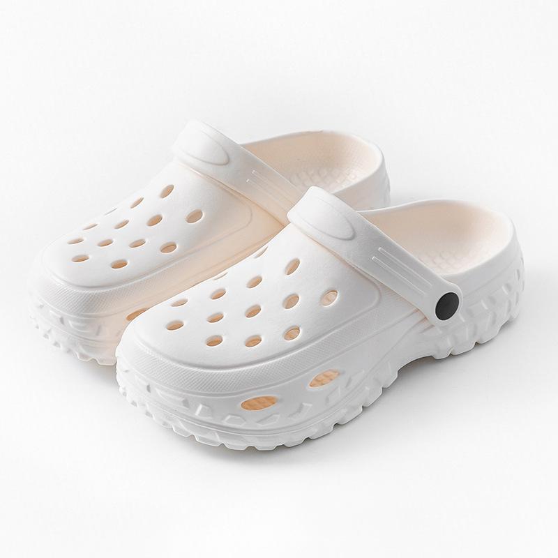 Dámské plážové sandály s tlustou podrážkou z EVA, s protiskluzovým povrchem a embosovanou texturou