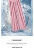 High Waist Wide Leg Ice Silk Maternity Pants for Spring and Summer Sun Protection