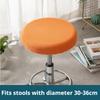 Round Stool Bar Stool Cover Beauty Salon Lift Chair Round Stool Cover Round Cover Chair Table Cushion Round Protective Cover