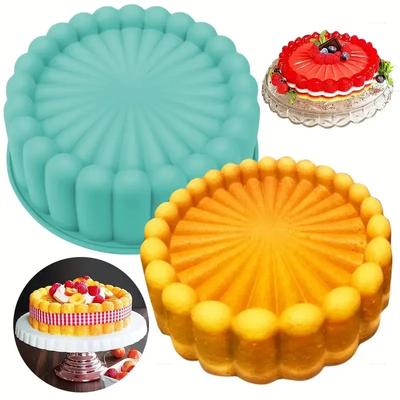3D Charlotte Dessert Silicone Cake Mold DIY Pastry Baking Tools For Charlotte Russe Mousse Cake Pan  Bakeware Accessories