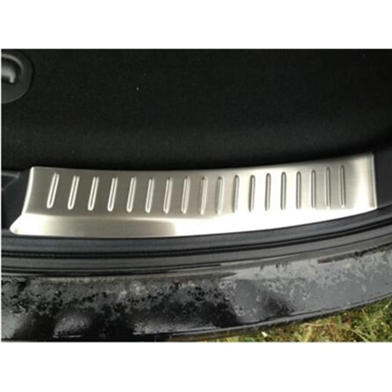Bilskydd av hög kvalitet i rostfritt stål, bakre stötfångarskydd, tröskel Trunk Trim för Mazda CX-5 CX5 KE 2012-2016 bil
