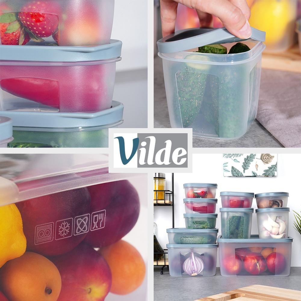 10x Küchen-Aufbewahrungsbehälter Küchenbehälter-Set