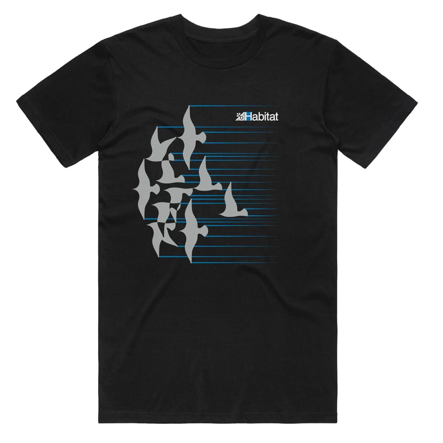 Habitat Skateboards Shirt Dove Black L