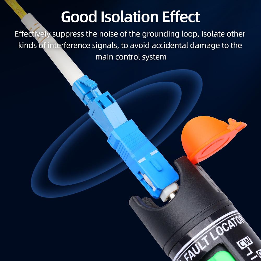 Visual Fault Locator   Adapter   Optic Connector SC Male To LC Female Optical   Adapter Stable Performance Low Loss