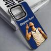 Basketball S-Stephen C-Curry Phone Case For iPhone 17, 16,15,14,13,12,11 Plus,Pro Max, Colorful Silver Funda Cover