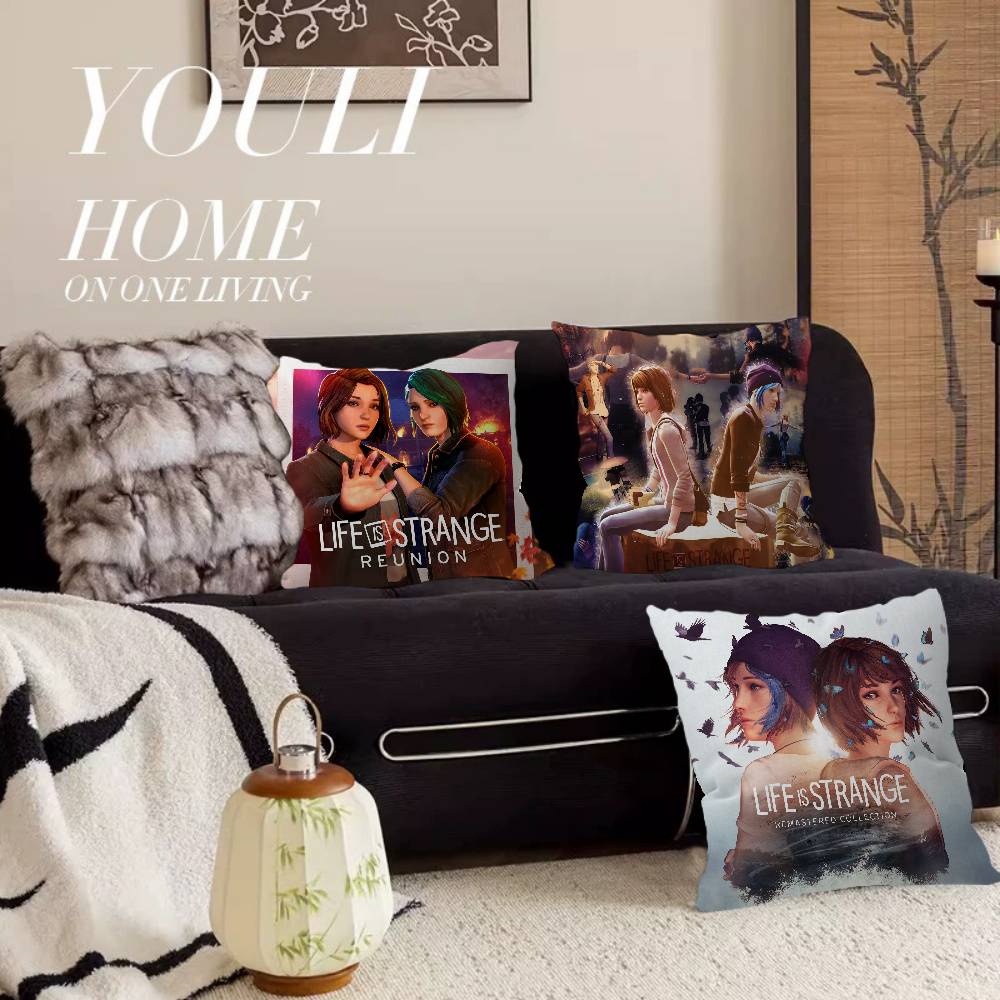 Game Life Is Strange Cushion Cover Polyester Sofa Cushions Decorative Throw Pillows Home Decoration Pillowcover