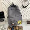 Schoolbag high value Mori trendy cool backpack primary school boys and girls schoolbag large capacity backpack European and American style large 