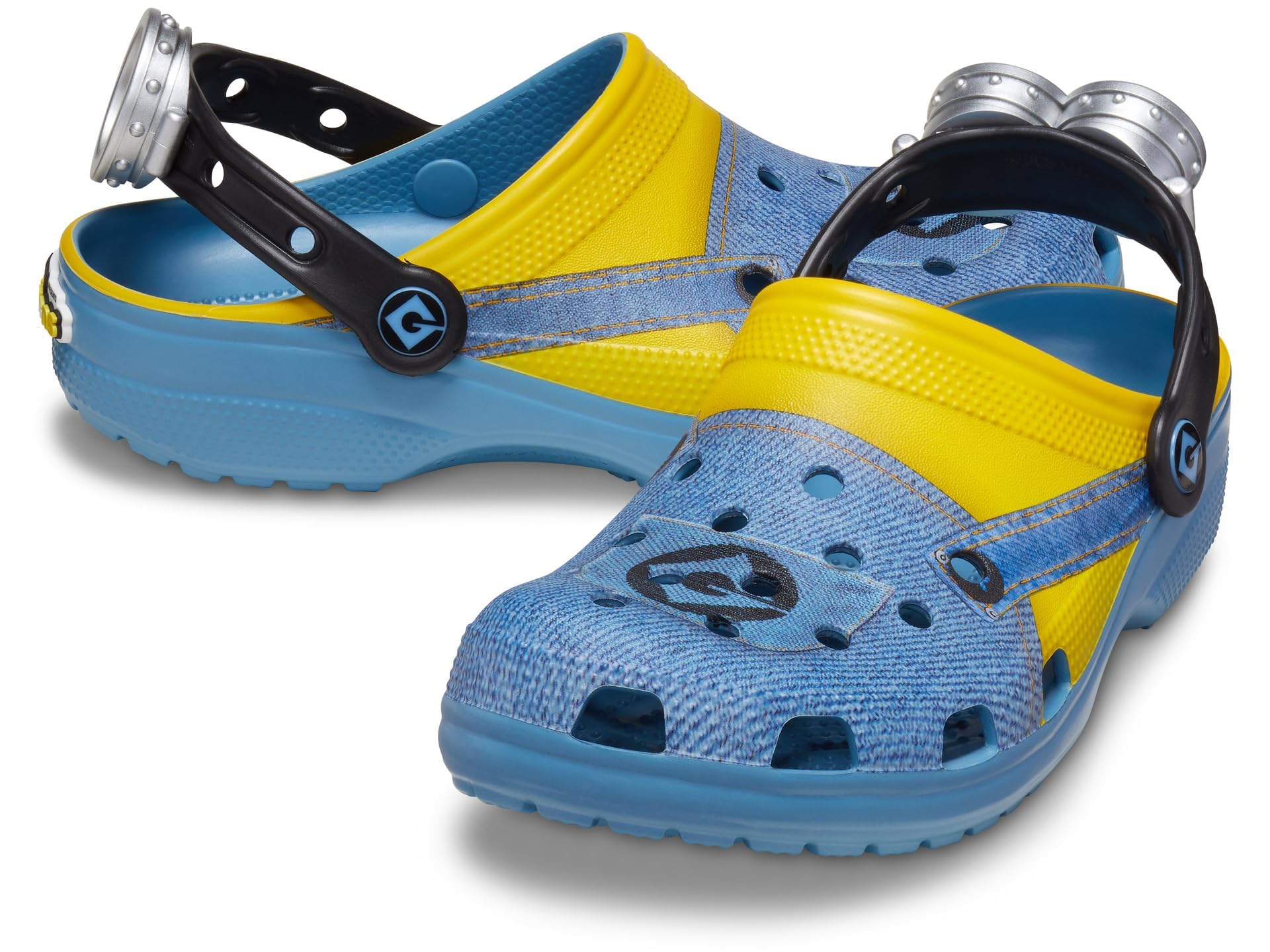 

Crocs Minions Classic Clog 24см Сандалии, Черный, чёрный