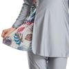 Women Printing Swimwear Muslim Bathing Suit with Cap Long Sleeve Swimsuit Full Coverage Swimming Suit 3 Pieces Sun Protection