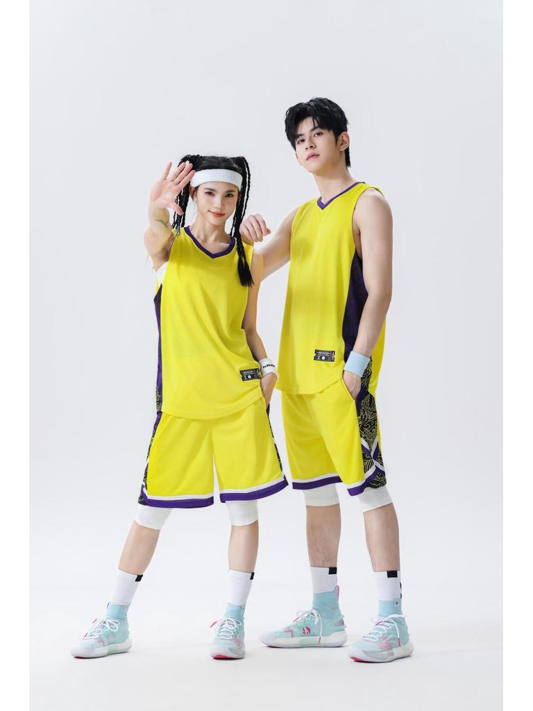 Speedy Youth & Adult Basketball Team Uniform Set - Summer Jersey for Training Camp