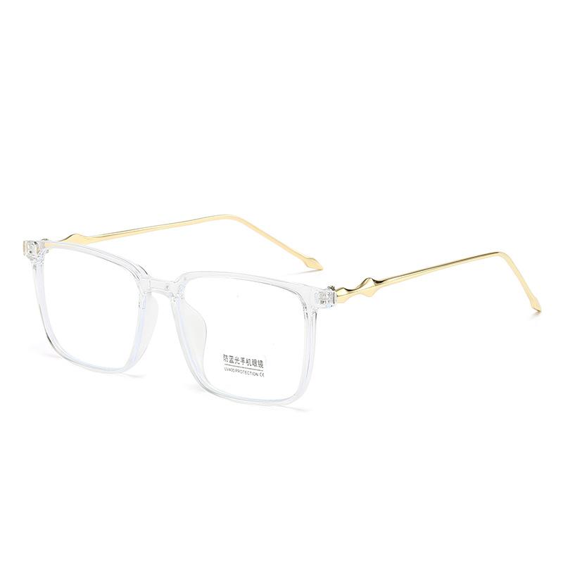 

Прозрачная квадратная оправа для компьютерных очков для женщин и мужчин, прямоугольная оправа для очков, блокирующая синий свет, оптические очки MULTI