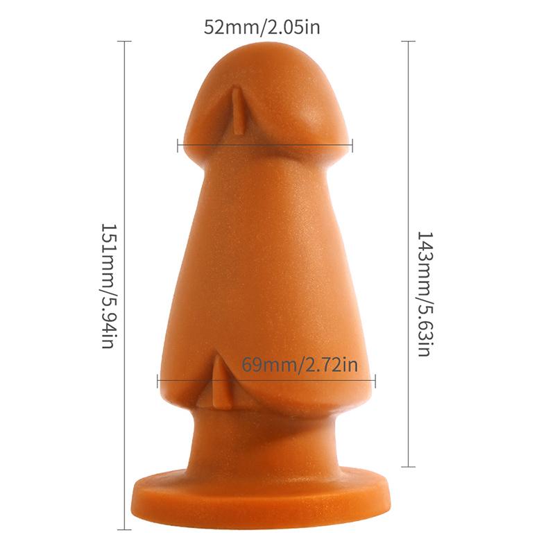 Měkký silikonový anální kolík Dildo pro ženy Lesbický anální kolík Sexuální hračky pro muže Big Dildo anální kolík Masáž prostaty Masáž konečníku