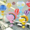 Back-to-School, Mid-Autumn Festival, National Day Hanging Hot Air Balloon Paper Lantern for Ceiling Decoration
