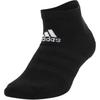 adidas Ankle Socks Unisex 3 Pack Black DZ9385