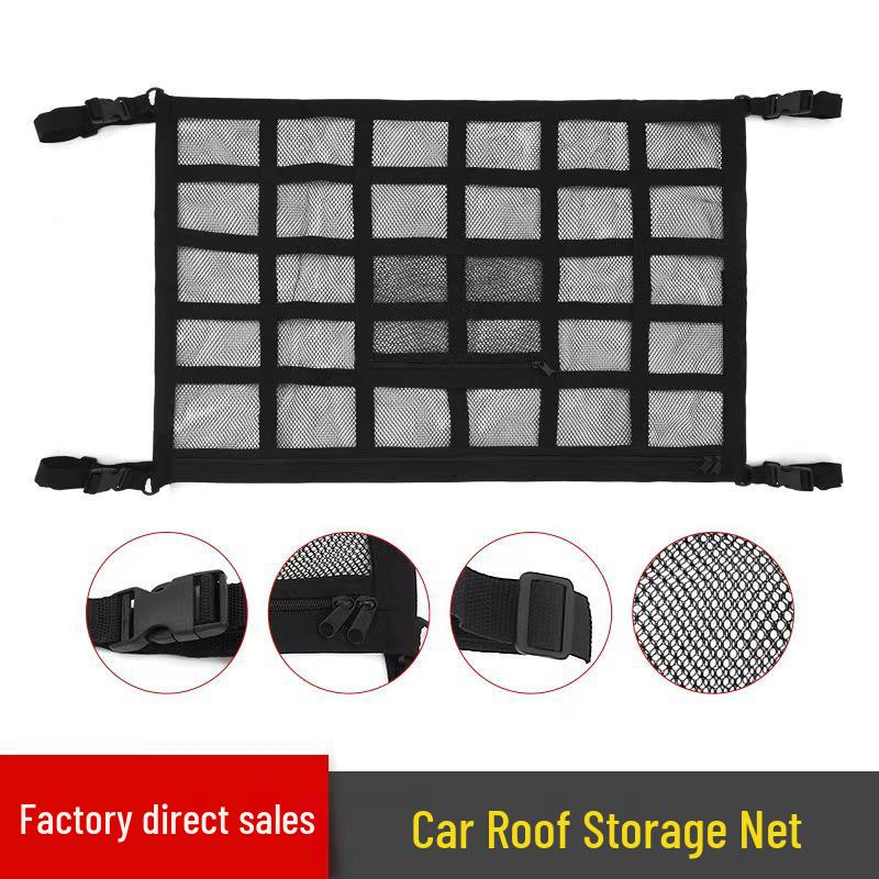 Extra Large Car Roof Storage Net Organizer