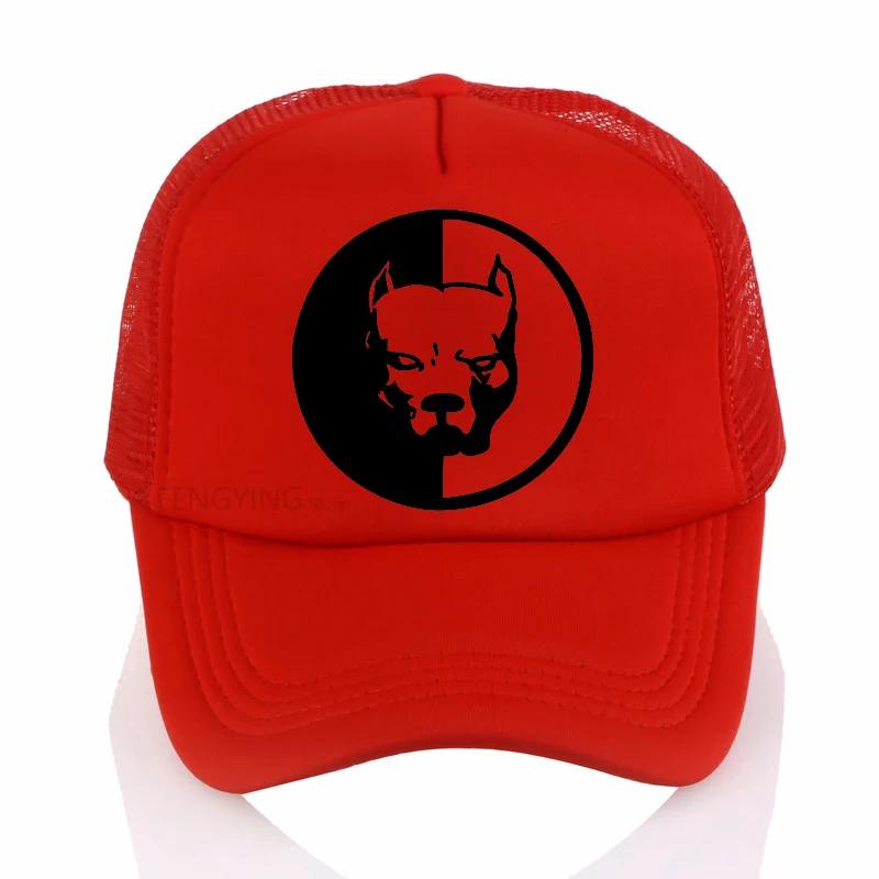 

SMOTRARU PITBULL SYNDICATE baseball cap Fashion Summer Cotton mesh trucker hat