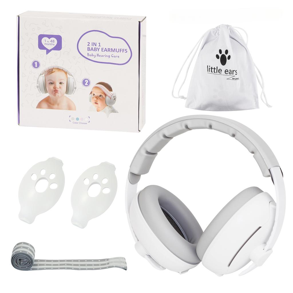 New Baby Ear Protection for Babies and Toddlers Noise Reduction Earmuffs Baby Headphones Against Hearing Damage Improves Sleep