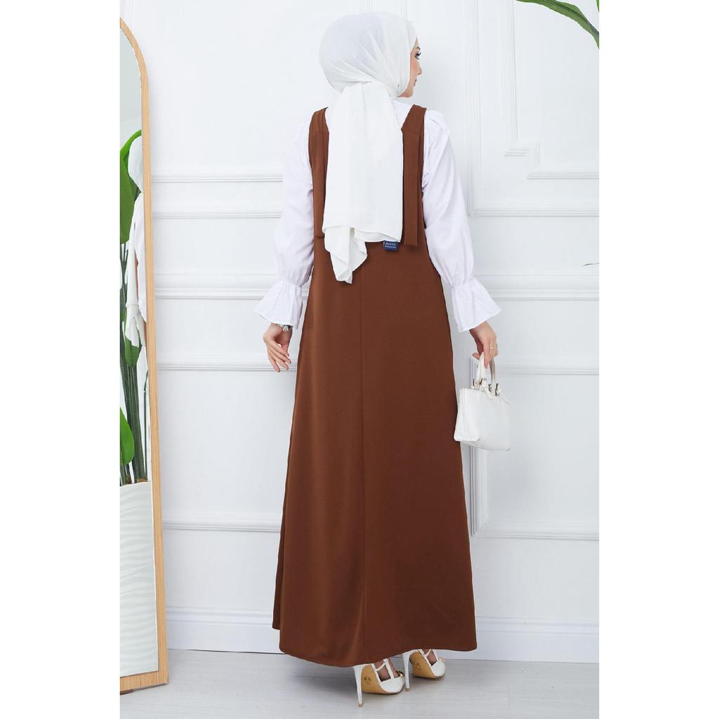 Rochie Gilet Tricotat Nehir Negru HM2389