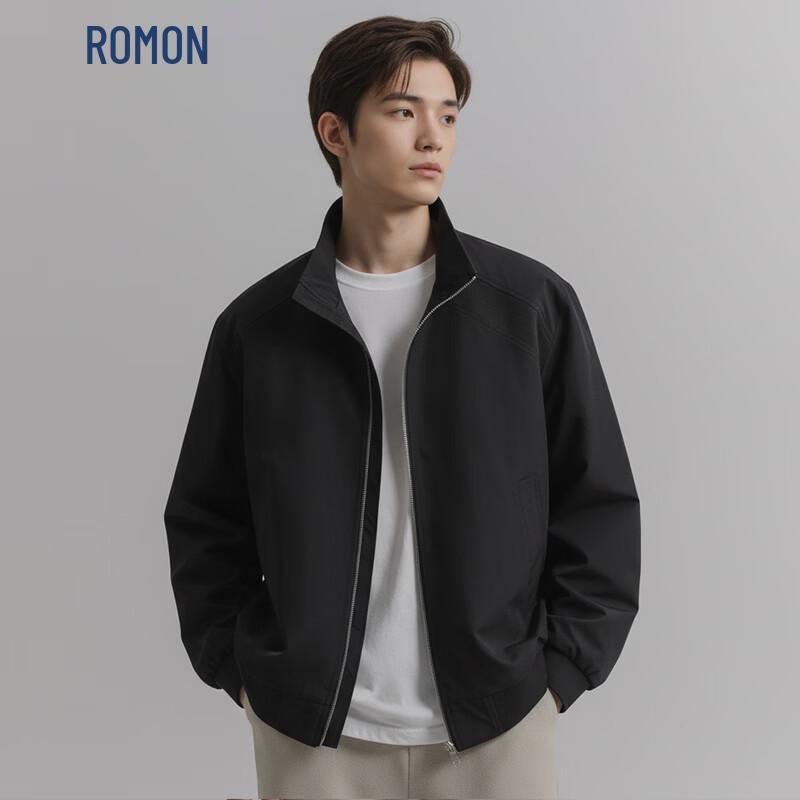 

ROMON Men s American Casual Bomber Jacket M
