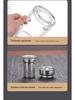 High Temperature Resistant Large Capacity Glass Tea Cup with Infuser, Double-Walled, Heat Insulated, and Portable Borosilicate Glass.