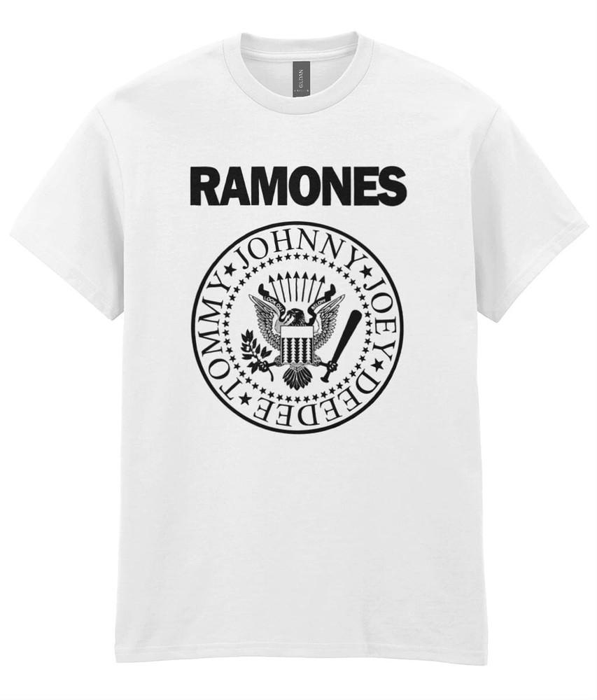 Ramones Presidential Seal T Shirt Punk Album Art Unisexs Classic Tee S