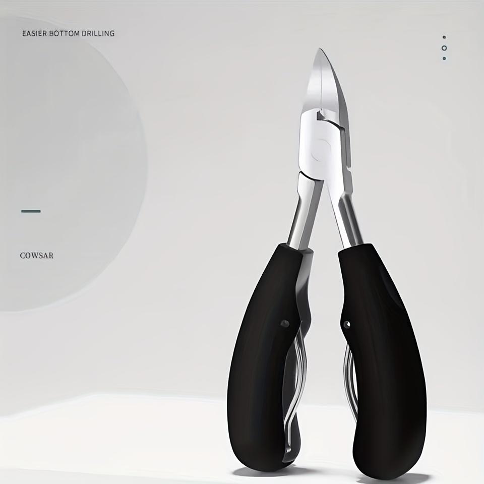 1pc Professional Toe Nail Clippers Cutter Ingrown Toenail Tool Thick Nail Dead Skin Dirt Remover Super Sharp Curved Blade Nail T