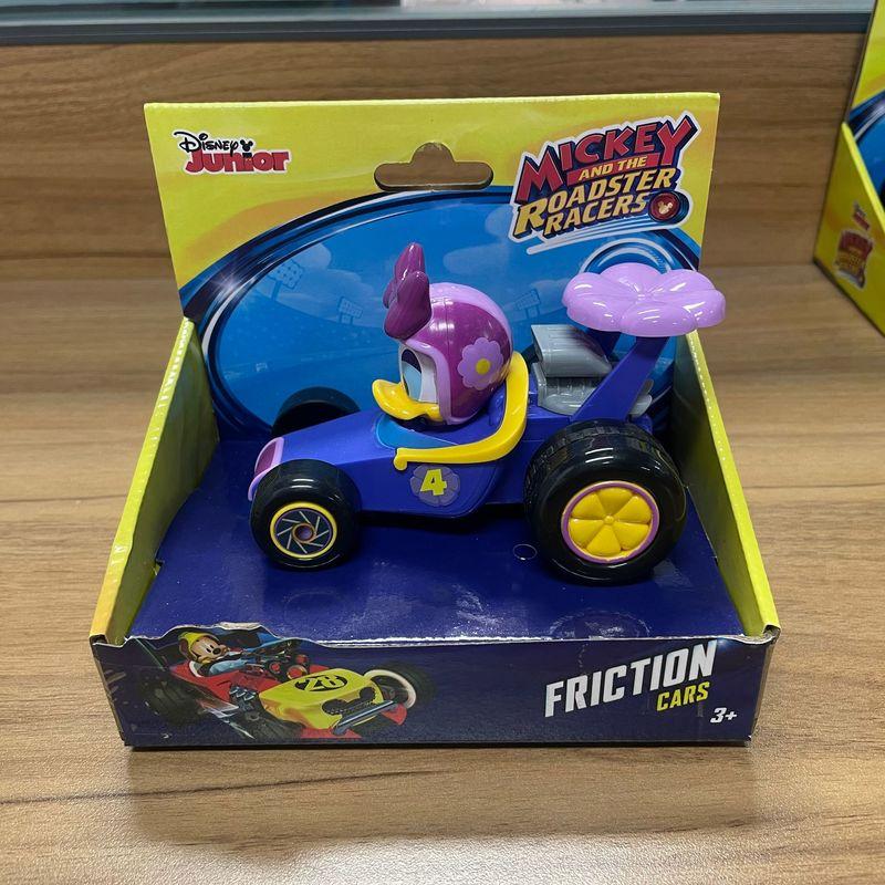Mickey Mouse Macchinina a Retrazione Giocattolo Paperino Paperina Personaggi Cartoni Animati Modello Auto Sportiva Inerziale a Retrazione Regali di Natale per Bambini