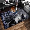 1pc Chelsea FC logo Print Area Rug - Soft,Washable Non-Slip Indoor Mat for Office Chairs,Living Room,Home Office Decorative Rug