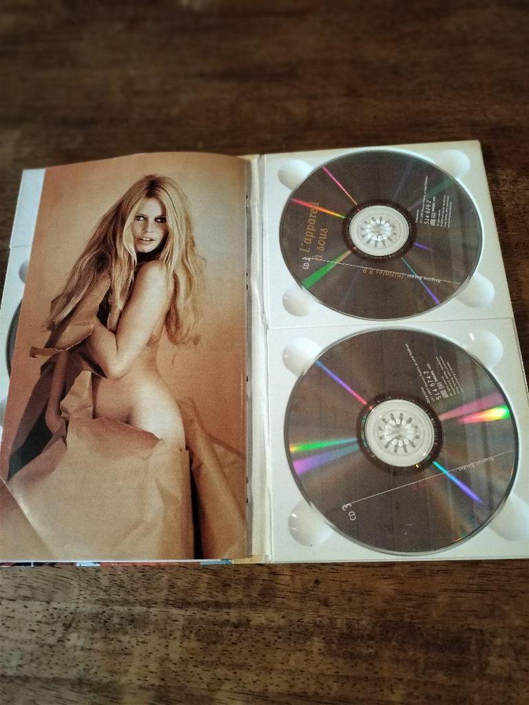 [USED] Rare Brigitte Bardot Initiales BB Album CD 3 Pieces
