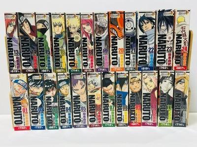 NARUTO Convenience Store Edition Vol.1-24 Complete Manga Set Japanese Comics