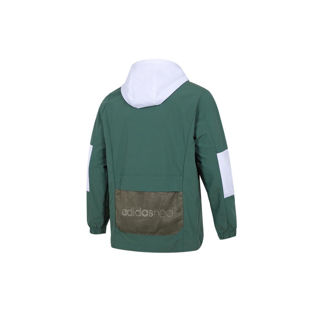 Adidas Jackets Men's Green Hooded Moderate Instructor H55264