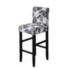 Stretch Bar Stool Covers Stretch Bar Stool Chair Covers, Counter Height Chairs Covers for Kitchen Dining Room Cafe Furniture