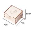 DIY Hand-Crank Wooden Music Box Science Experiment Kit for Students