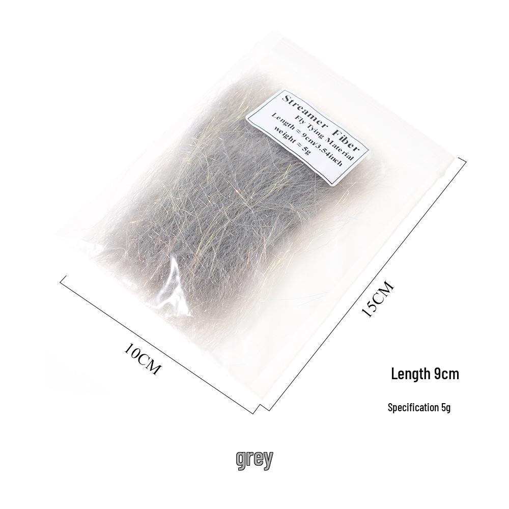 Combed Ice Silk Fiber Fly Fishing Jig Head & Nymph Tying Material