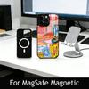 S-Sardines F-Fish Art Phone Case For iPhone17,16,15,14,13,12,11 Plus,Pro Magnetic with Magsafe Wireless Charging