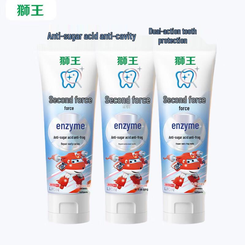 

Lion Kodomo Enzyme Anti-Cavity Toothpaste for Kids 6-12 Years