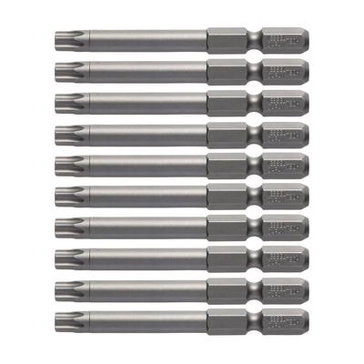 VESSEL Torx T30H X V ZP Bits, 65mm, 10-Piece Set,