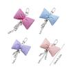 Cute Bowknot Pearl Chain Keychain Pendant Lovely Hanging Decorations Keyring Charm for Purse Bag Backpack Handbag
