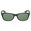 Ray Ban New Wayfarer Classic Grüne Unisex-Sonnenbrille Rb2132 901 52