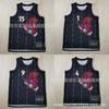 2025 Toronto Raptors Koszulka T-shirt Koszykówka Mężczyźni Kobiety - Tracy McGrady 1 Vince Carter 15 Scottie Barnes 4 OG Anunoby 9