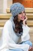 Luna-Komin Women' Light Gray Cowl