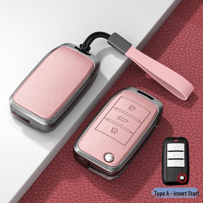 Compatible Key Cover for Roewe RX5 Max/ RX5/ RX3/ I5/ I6 Plus/ New 350/360 - Unisex Design.