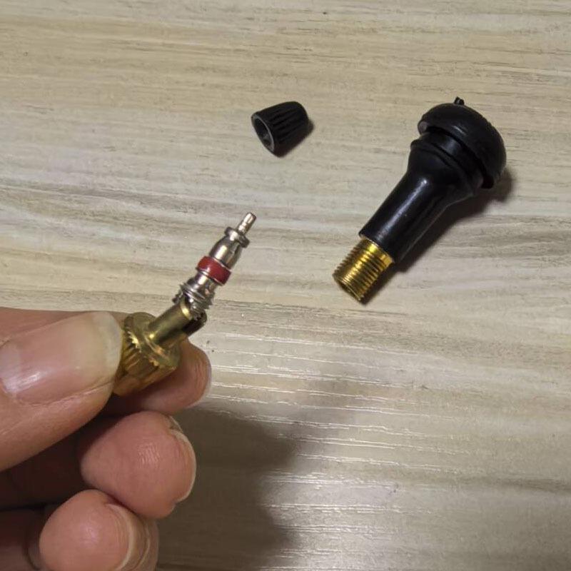 Multifunctional Pure Copper Valve Stem Cap and Core Wrench for Cars, Motorcycles, Bicycles, and Electric Scooters